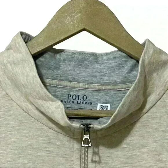 Polo Ralph Lauren Quarter Zip Pullover 3XLT Heather Gray Classic Luxury NWT - Picture 4 of 9